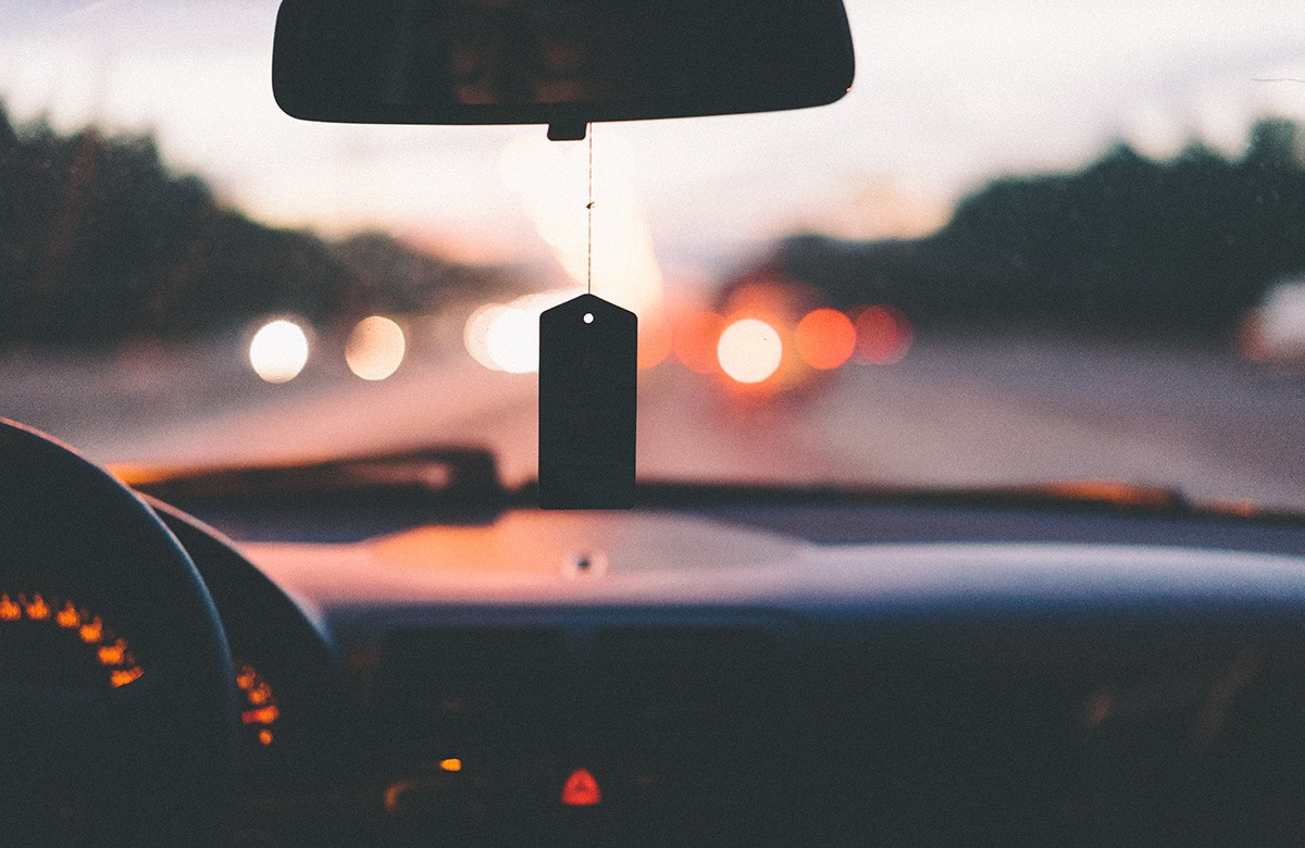 Autofahren bei Verkehr